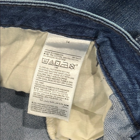 Old Navy Super Skinny Jeans Mid Rise Women's Size 14 GUC - Picture 8 of 10